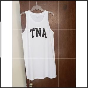 TNA by Aritzia t shirt short dress size S
